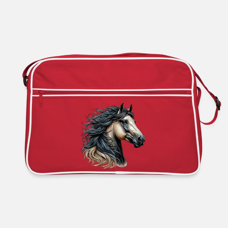 Pferd Retro Tasche