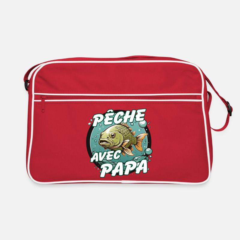 Pêche avec papa Sac Retro