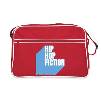 Fiction hip-hop - Sac Retro - rouge/blanc - Devant