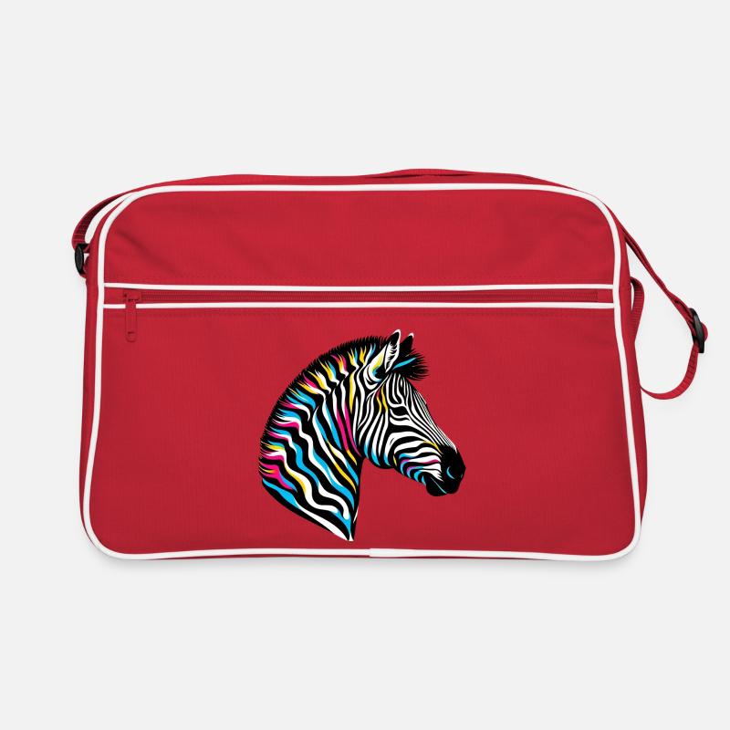 Zebra Retro Tasche