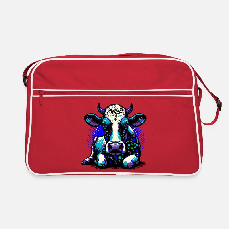 Kuh Retro Tasche