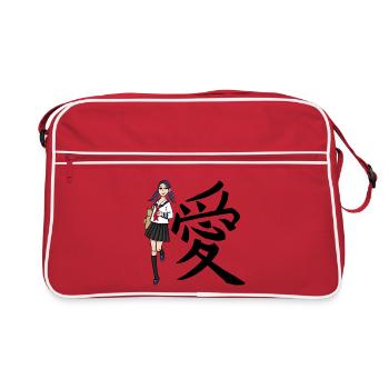 Japanese - Retro Bag - red/white - Front