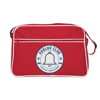Pavlov Fan Club - Sac Retro - rouge/blanc - Devant