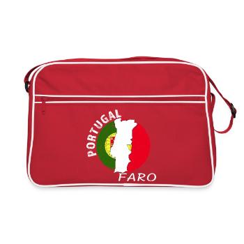 Faro - Sac Retro - rouge/blanc - Devant