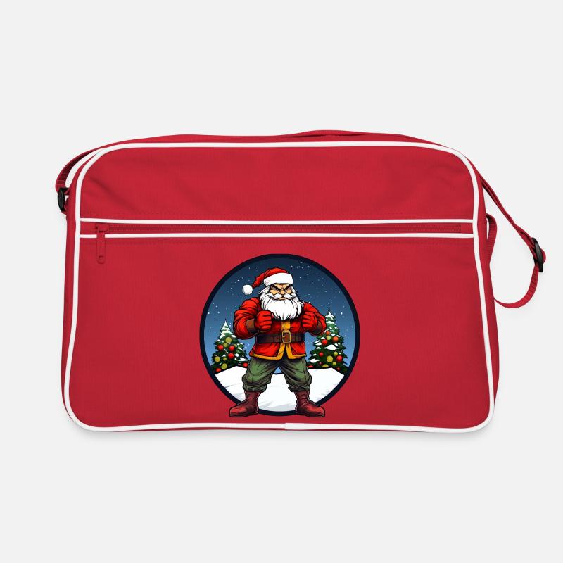 Noël de combattant Sac Retro