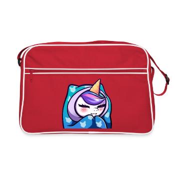 Lya Licorne Cozy - Sac Retro - rouge/blanc - Devant