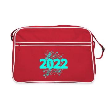 2022 - Sac Retro - rouge/blanc - Devant