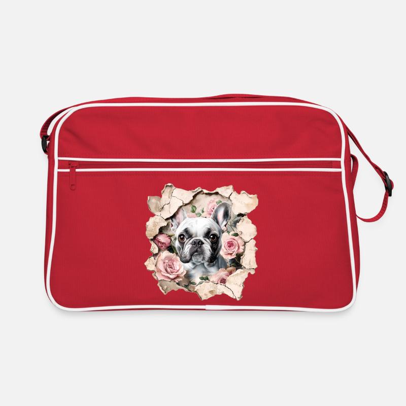 French Bulldog Retro Bag