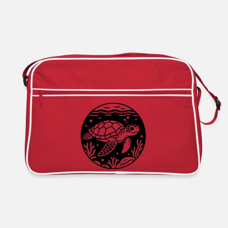 Sea Turtle Retro Bag
