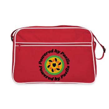 Paella Espagne - Sac Retro - rouge/blanc - Devant