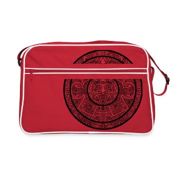 Aztèques - Sac Retro - rouge/blanc - Devant
