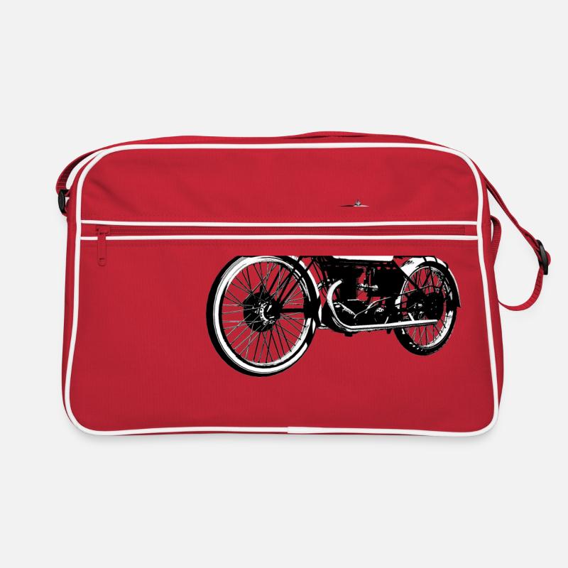 Bianchi - Freccia Celeste Oldtimer Motorrad Retro Tasche