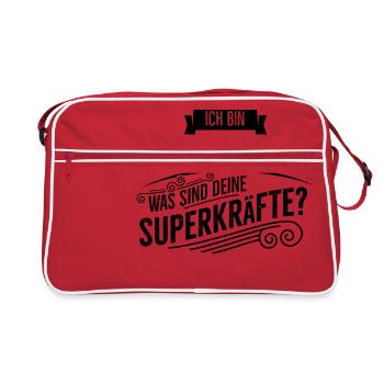 Programmierer - Retro Tasche - Rot/Weiß - Vorne