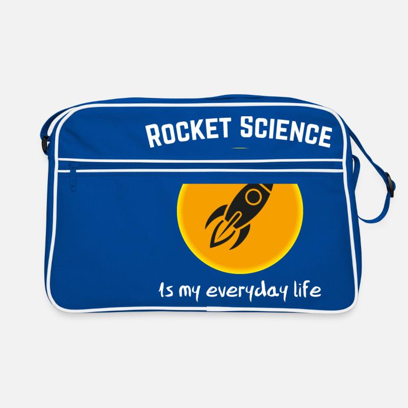 Rocket science is my everyday life Retro Bag