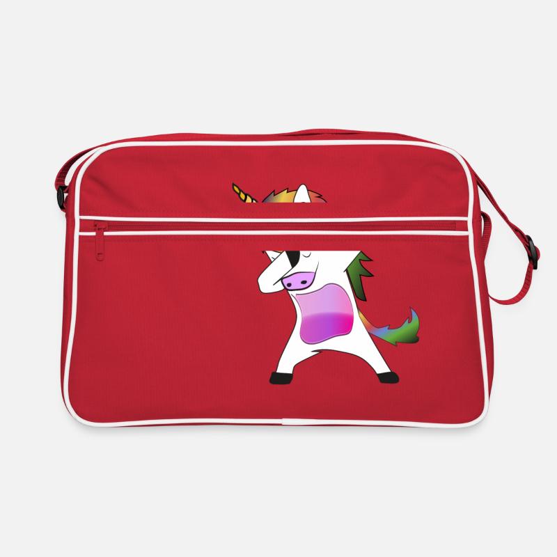 Einhorn Unicorn Retro Tasche