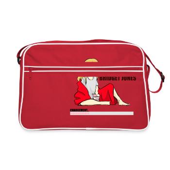 Activate Bridget Jones mode - Retro Bag - red/white - Front