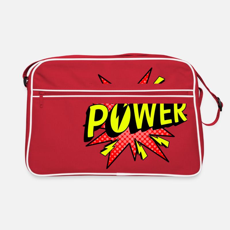 Power - Comic Retro Tasche