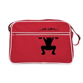 Elle lève - Sac Retro - rouge/blanc - Devant