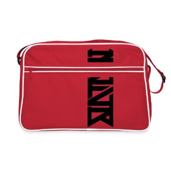 MVIVB LOGO 1 BLACK - Retro Bag - red/white - Front