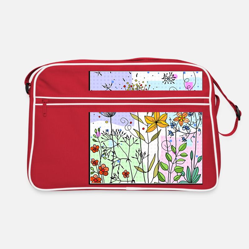 flowers Retro Bag