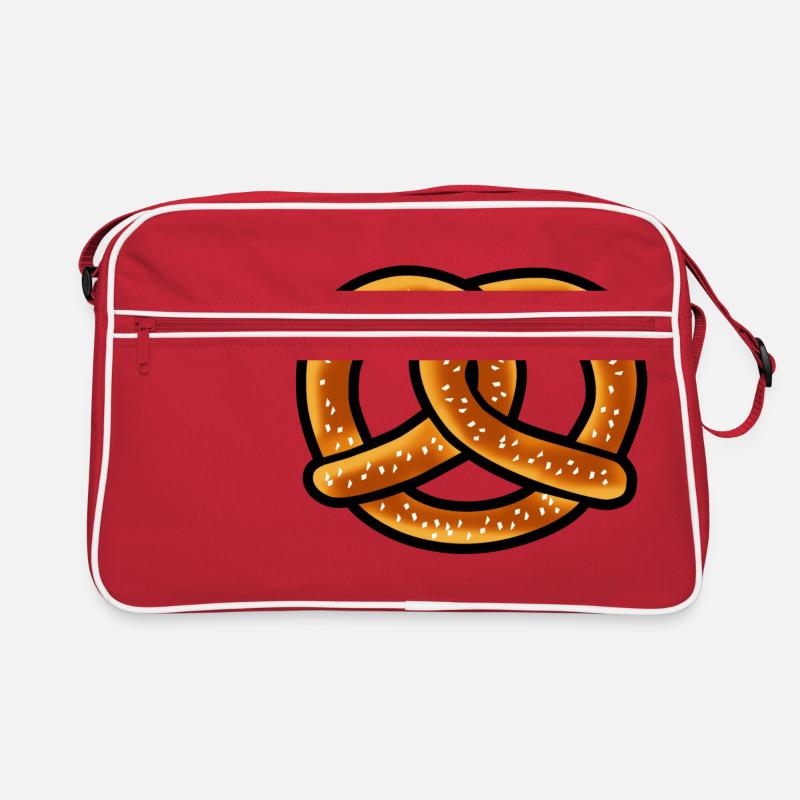Brezel Bayern Retro Tasche
