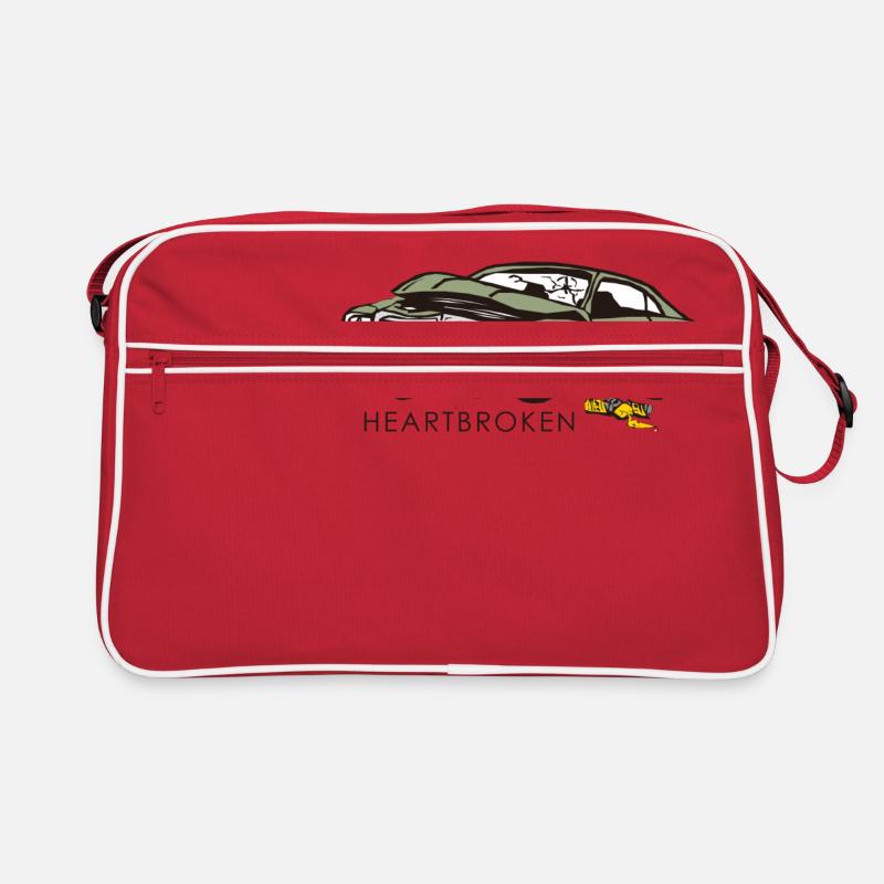 heartbrokencrashauto Retro Tasche