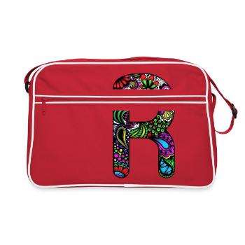 R - Retro Bag - red/white - Front