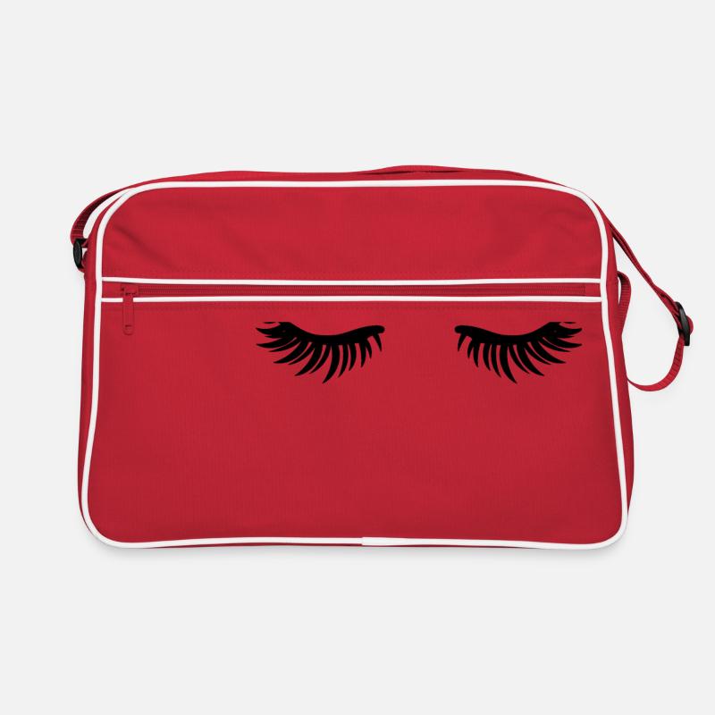 Yeux fermés - cils Sac Retro
