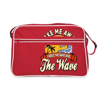 Cool Summer Shirt 2018 - Retro Bag - red/white - Front