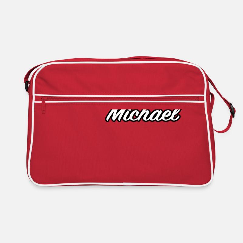 Michael First Name Name Gift Idea Retro Bag
