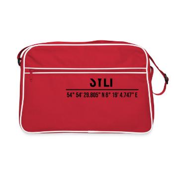 Sylt - Retro Bag - red/white - Front