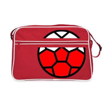  Drapeau Pologne Coupe du monde - Sac Retro - rouge/blanc - Devant
