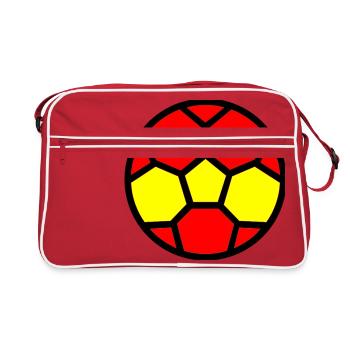  Drapeau Espagne Coupe du monde - Sac Retro - rouge/blanc - Devant