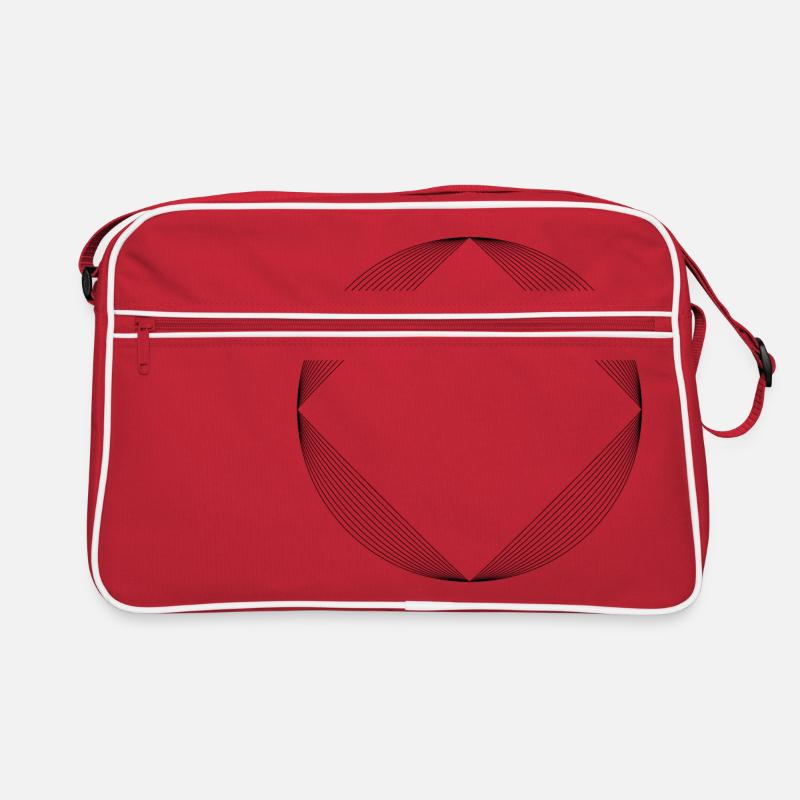 Geometrische Form Retro Tasche