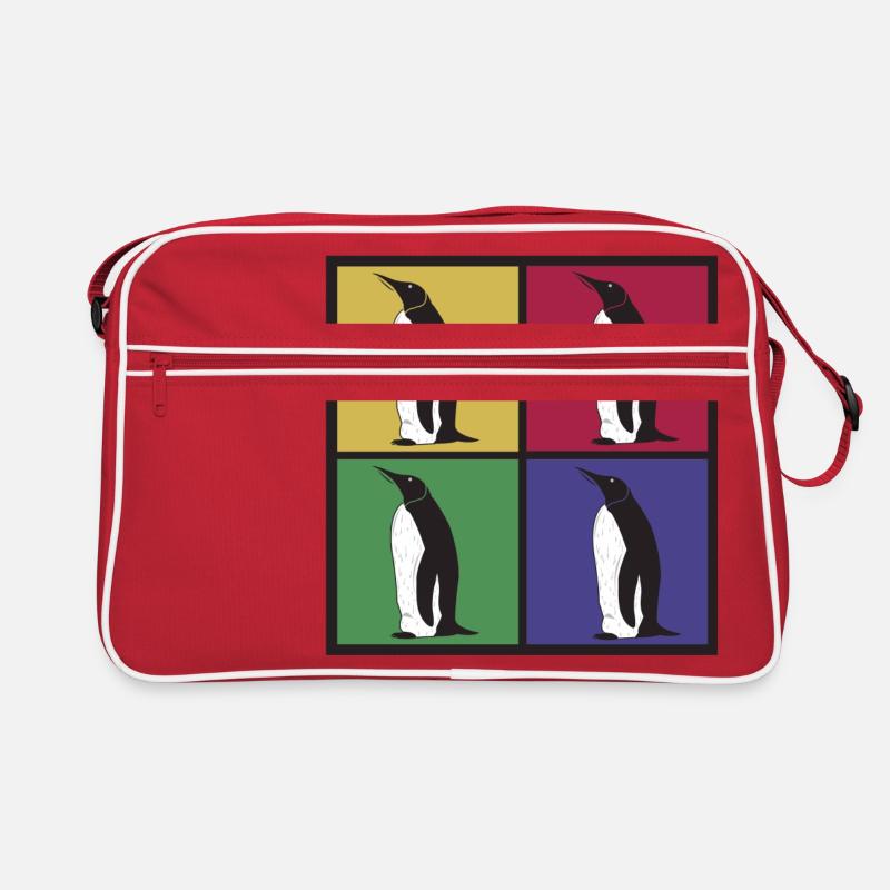 Pingouins pingouins Pingu Sac Retro