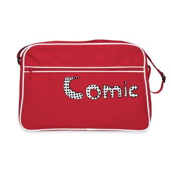 comic - Retro Bag - red/white - Front