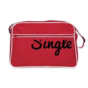 single - Retro Bag - red/white - Front