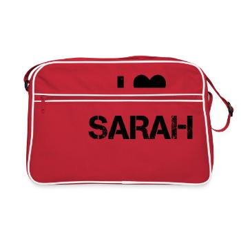 Sarah singer love - Retro Bag - red/white - Front