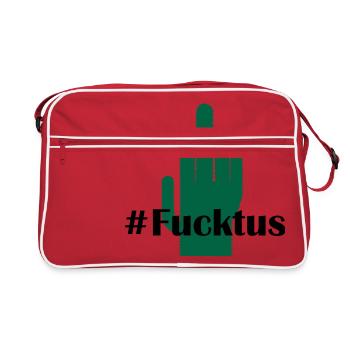 Fucktus - Sac Retro - rouge/blanc - Devant
