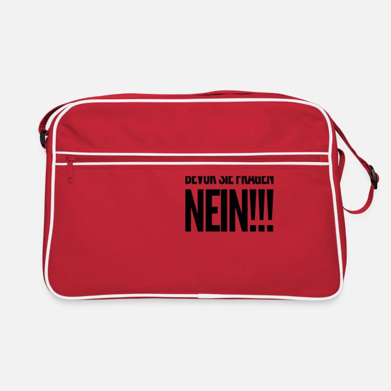 Bevor sie fragen... NEIN!!! Retro Tasche