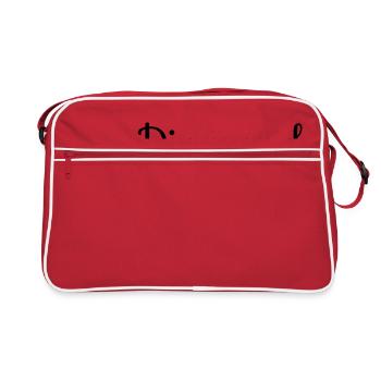 Diamond Diamond Crystal Valuable - Retro Bag - red/white - Front