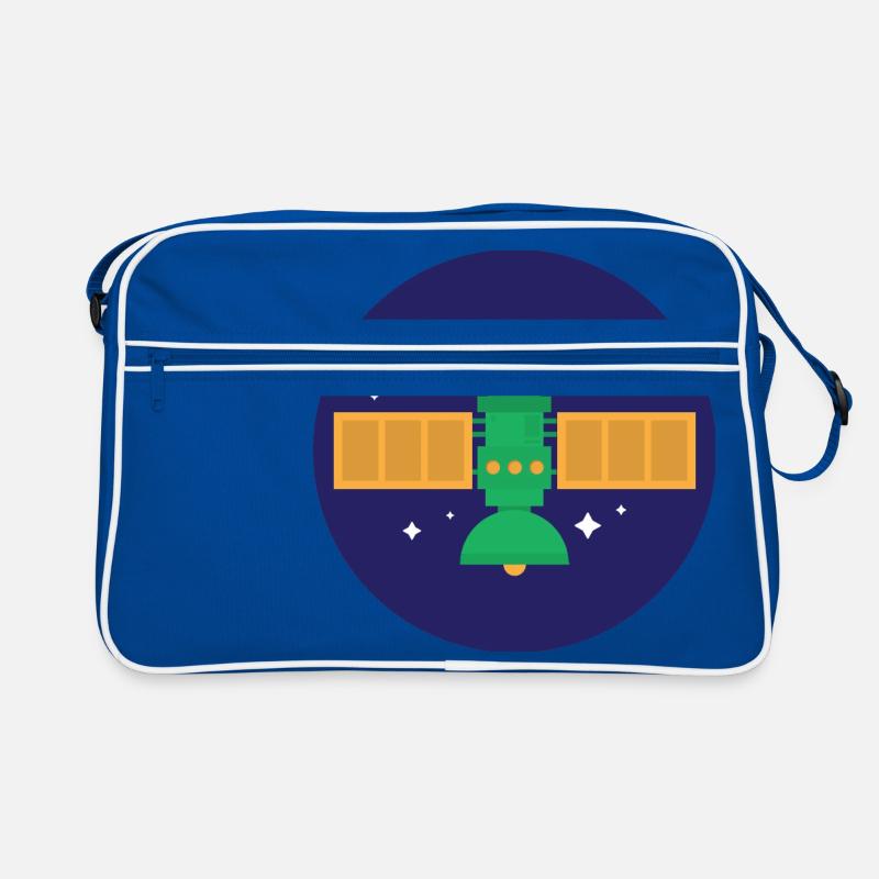 Satelliten Retro Tasche