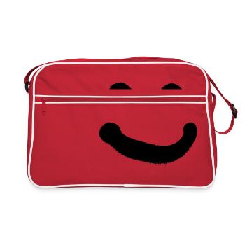 smiley - Sac Retro - rouge/blanc - Devant