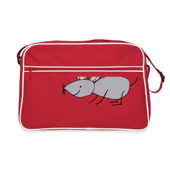 mouse - Retro Bag - red/white - Front