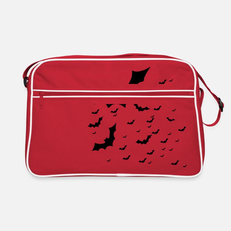 Fledermäuse Retro Tasche