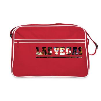 Las Vegas - Retro Bag - red/white - Front