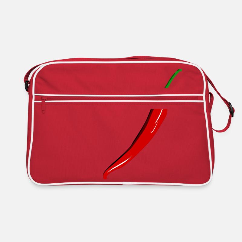 Chili Chili Design chaud pour les nuits chaudes Sac Retro