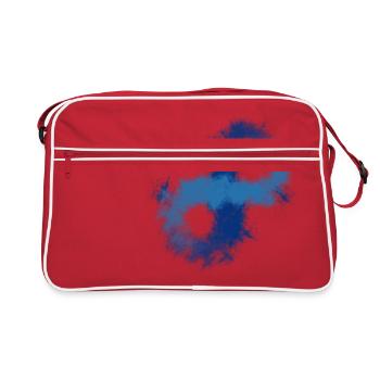Infinity splash - Retro Tasche - Rot/Weiß - Vorne