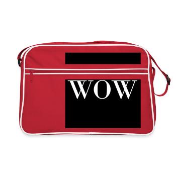 wow - Retro Bag - red/white - Front