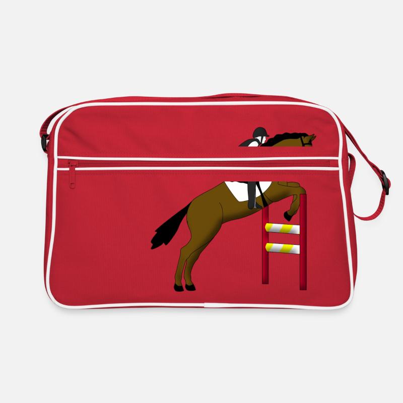 Springreiten 1 Retro Tasche